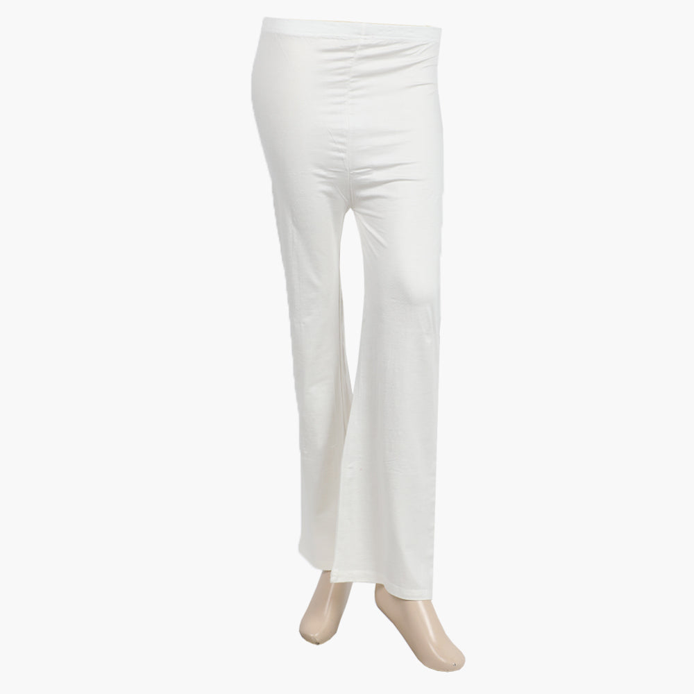 Women's Plain Flapper - Off White, Women Pants & Tights, Chase Value, Chase Value