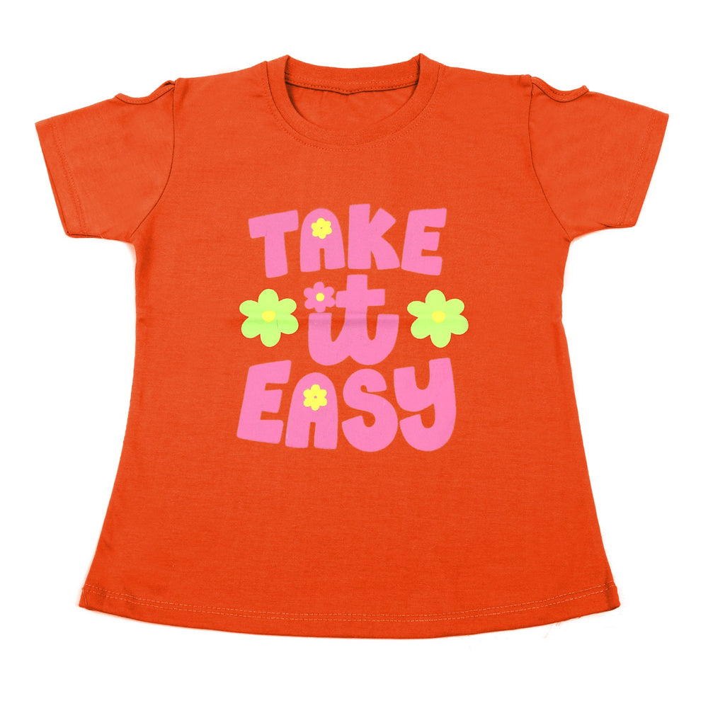 Girls Half Sleeves T-Shirt, Girls T-Shirts, Chase Value, Chase Value