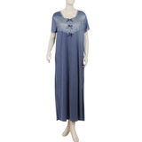 Women Long Nighty - Grey, Women Night Suit, Chase Value, Chase Value