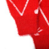 Girls Full Sleeves Sweater - Red, Girls Sweaters, Chase Value, Chase Value
