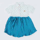Girls Western Top - Cyan, Girls Tops, Chase Value, Chase Value