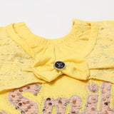 Girls Half Sleeves Suits - Yellow, Girls Suits, Chase Value, Chase Value