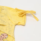 Girls Half Sleeves Suits - Yellow, Girls Suits, Chase Value, Chase Value