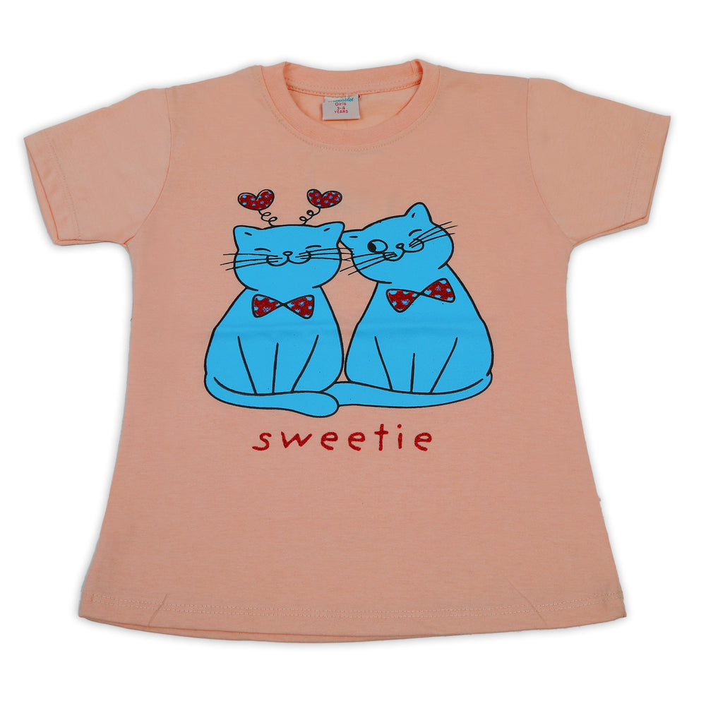 Girls Half Sleeves T-Shirt, Girls T-Shirts, Chase Value, Chase Value