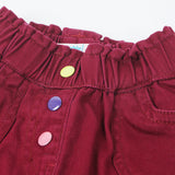 Girls Skirt - Maroon, Girls Shorts Skirts, Chase Value, Chase Value