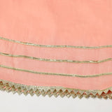 Girls Shalwar Suit 2Pcs - Peach, Girls Shalwar Kameez, Chase Value, Chase Value
