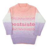 Girls Full Sleeves Sweater - Peach, Girls Sweaters, Chase Value, Chase Value
