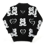 Girls Full Sleeves Sweater - Black, Girls Sweaters, Chase Value, Chase Value