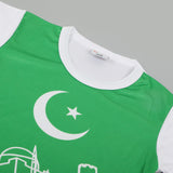 Boys Half Sleeves Azadi T-Shirt - Green, Boys T-Shirts, Chase Value, Chase Value