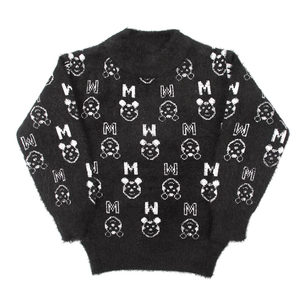 Girls Full Sleeves Sweater - Black, Girls Sweaters, Chase Value, Chase Value