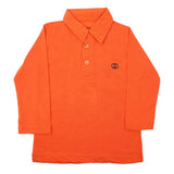 Boys Full Sleeves Polo T-Shirt - Orange, Boys T-Shirts, Chase Value, Chase Value