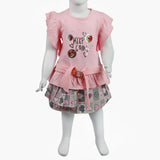 Girls Skirt Suit - Pink, Girls Suits, Chase Value, Chase Value