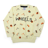 Boys Full Sleeves SweatShirt - Lemon, Boys Hoodies & Sweat Shirts, Chase Value, Chase Value