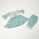 Girls Shalwar Suits - Green, Girls Shalwar Kameez, Chase Value, Chase Value