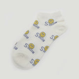 Women's Ankle Print Socks - Off White, Women Socks Stocking & Gloves, Chase Value, Chase Value