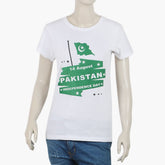 Women's Azadi T-Shirt - White, Women T-Shirts & Tops, Chase Value, Chase Value