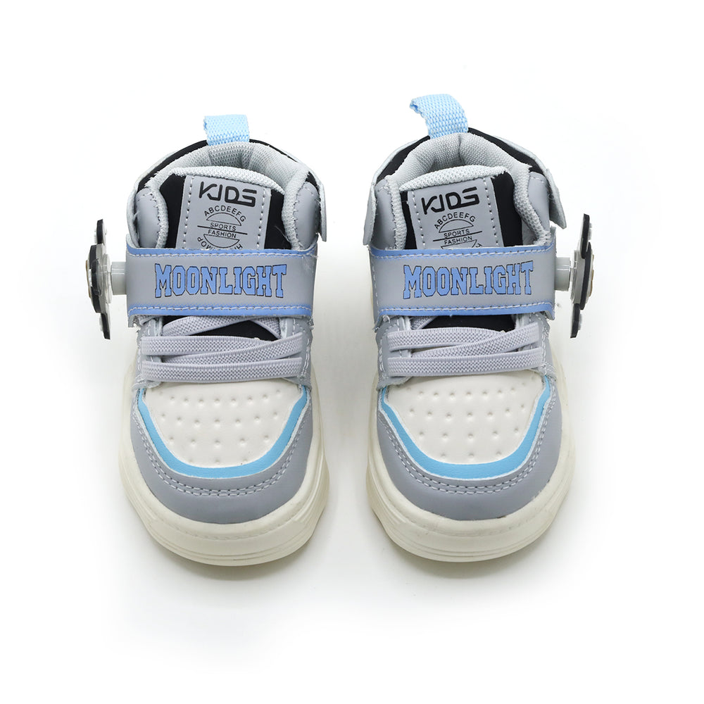 Boys Casual Long Shoes - Grey, Boys Casual Shoes & Sneakers, Chase Value, Chase Value