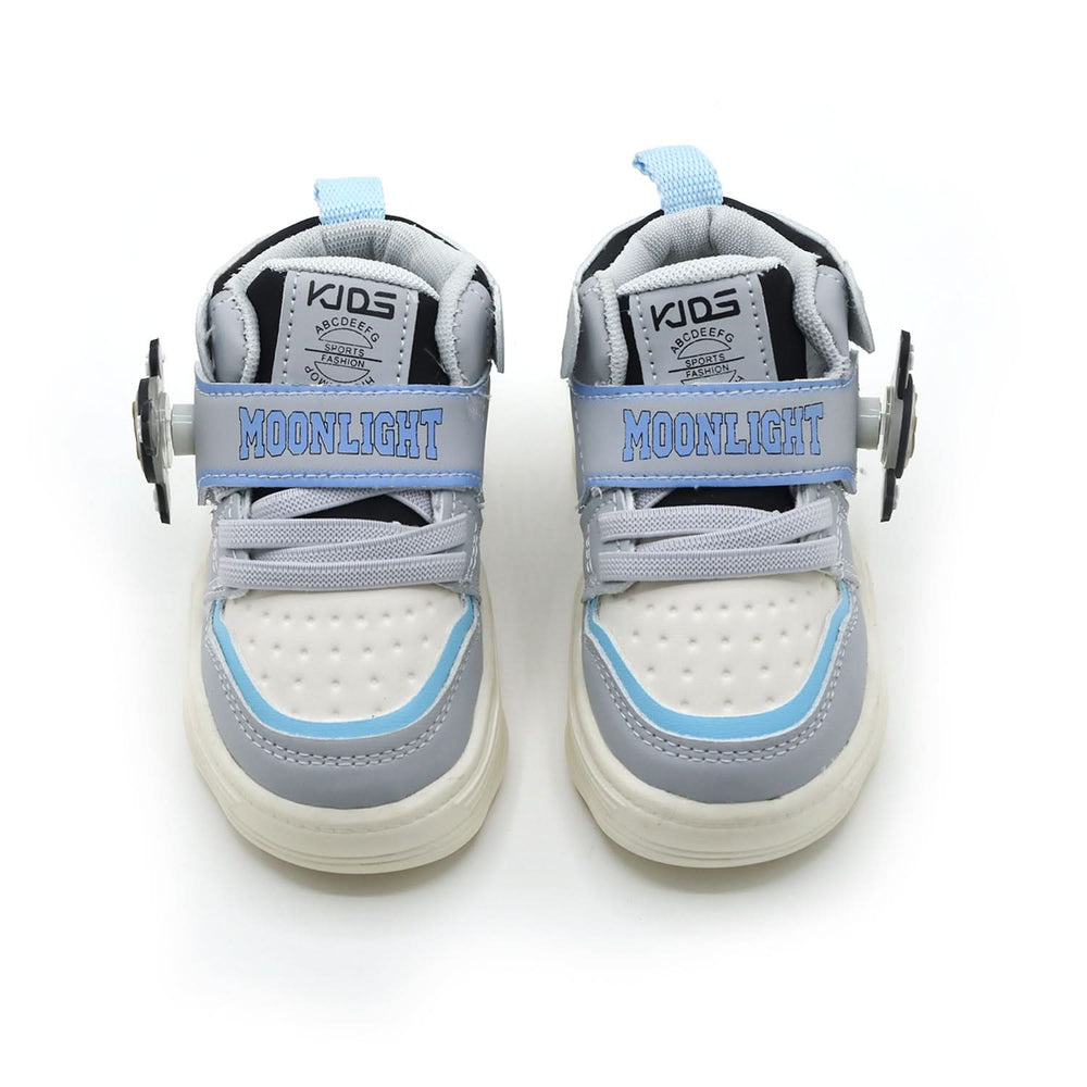 Boys Casual Long Shoes - Grey, Boys Casual Shoes & Sneakers, Chase Value, Chase Value