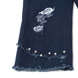 Girl's Denim Pant - Blue, Girls Pants & Capri, Chase Value, Chase Value