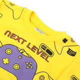 Newborn Boys Full Sleeves Shirts - Yellow, Newborn Boys Shirts & T-Shirts, Chase Value, Chase Value