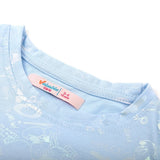 Girls Full Sleeves T-Shirt - Sky Blue, Girls T-Shirts, Chase Value, Chase Value