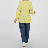 Women's Western Top - Yellow, Women T-Shirts & Tops, Chase Value, Chase Value