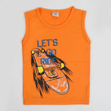 Boys Sando T-Shirt - Orange, Boys Sando, Chase Value, Chase Value