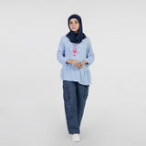 Women's Western Top - Light Blue, Women T-Shirts & Tops, Chase Value, Chase Value