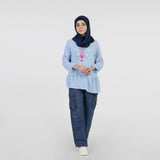Women's Western Top - Light Blue, Women T-Shirts & Tops, Chase Value, Chase Value