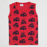 Boys Sando T-Shirt - Dark Pink, Boys Sando, Chase Value, Chase Value