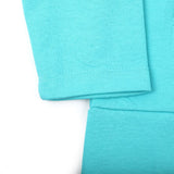 Girls Full Sleeves Sweat Shirt - Cyan, Girls Hoodies & Sweat Shirts, Chase Value, Chase Value