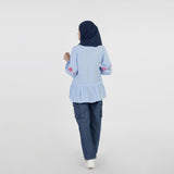 Women's Western Top - Light Blue, Women T-Shirts & Tops, Chase Value, Chase Value