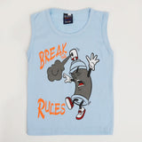 Boys Sando T-Shirt - Light Blue, Boys Sando, Chase Value, Chase Value