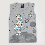 Boys Sando T-Shirt - Grey, Boys Sando, Chase Value, Chase Value