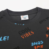 Boys Half Sleeves T-Shirt - Dark Grey, Boys T-Shirts, Chase Value, Chase Value