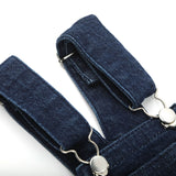 Boys Denim Romper - Dark Blue, Boys Pants, Chase Value, Chase Value
