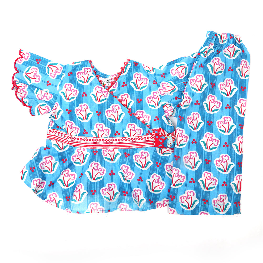 Eminent Newborn Girls Shalwar Suit - Blue, Newborn Girls Shalwar Suits, Eminent, Chase Value