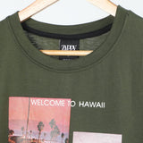 Men's Half Sleeves Printed T-Shirt - Sea Green, Men's T-Shirts & Polos, Chase Value, Chase Value