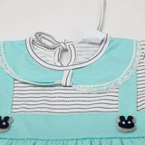 Girl's Tight Half Sleeves Suit - Blue, Girls Suits, Chase Value, Chase Value