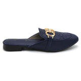 Girls Backless Pump - Blue, Girls Backless Pump, Chase Value, Chase Value