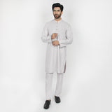 Eminent Men's Kurta Pajama Suit - Light Grey, Men's Shalwar Kameez, Eminent, Chase Value