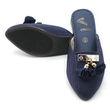 Girls Backless Pump - Blue, Girls Backless Pump, Chase Value, Chase Value