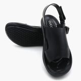 Men's Sandal - Black, Men's Sandals, Chase Value, Chase Value