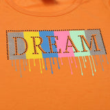 Girl's Half Sleeves Suit - Orange, Girls Suits, Chase Value, Chase Value