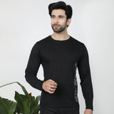 Men's Full Sleeves T-Shirt - Black, Men's T-Shirts & Polos, Chase Value, Chase Value