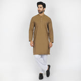 Eminent Men's Plain Kurta - Mehndi, Men's Kurtas, Eminent, Chase Value