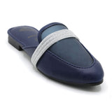 Girls Backless Pump - Blue, Girls Backless Pump, Chase Value, Chase Value