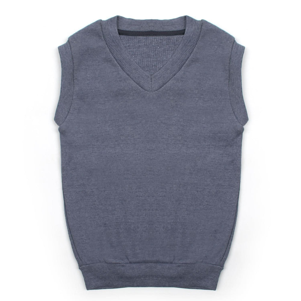 Boys Sleeveless Sweater - Light Blue, Boys Sweaters, Chase Value, Chase Value