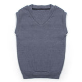 Boys Sleeveless Sweater - Light Blue, Boys Sweaters, Chase Value, Chase Value