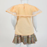 Girls Skirt Suit - Peach, Girls Suits, Chase Value, Chase Value